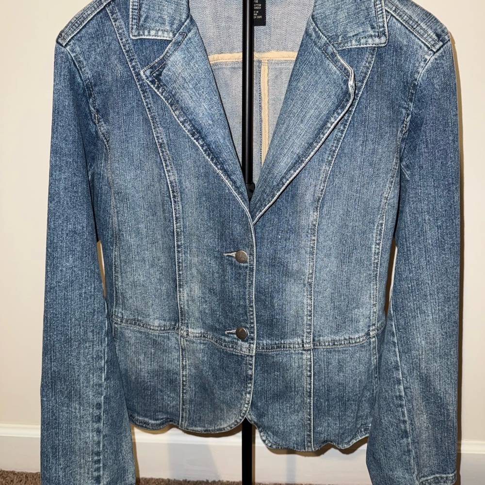 Venezia Classic Blue Jean Jacket size XL